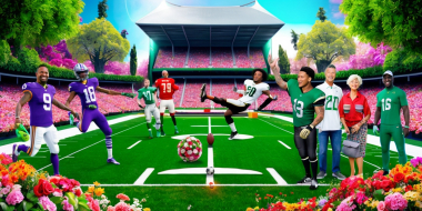 When Football Meets Gardening: A Celebrity Crossover Event in Virtual Realms