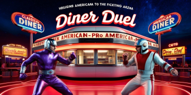 Diner Duel: Bringing Americana to the Fighting Arena