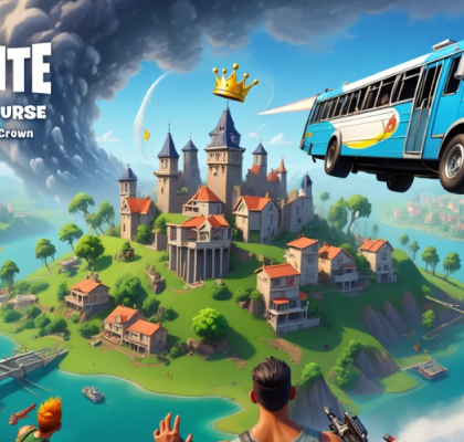 The Ultimate Fortnite Survival Course: From Bus to Victory Crown Logo