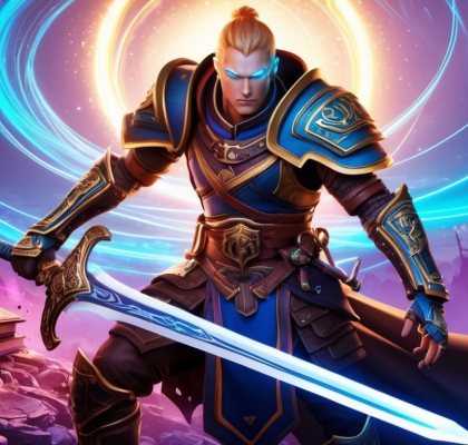 Revitalizing a Legend: The Fusion of Tradition and Innovation in Role-Playing Games Logo