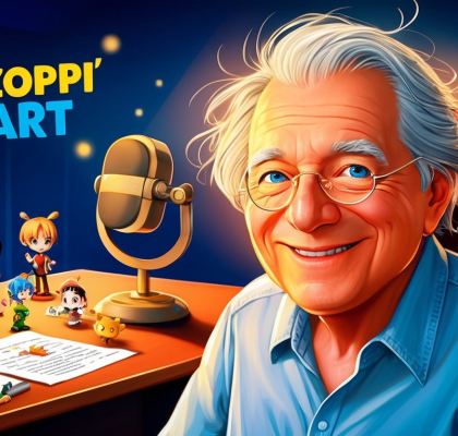 A Tribute to a Legendary Voice Actor: Celebrating the Enduring Legacy of James "Jimmy Zoppi" Cathcart Logo