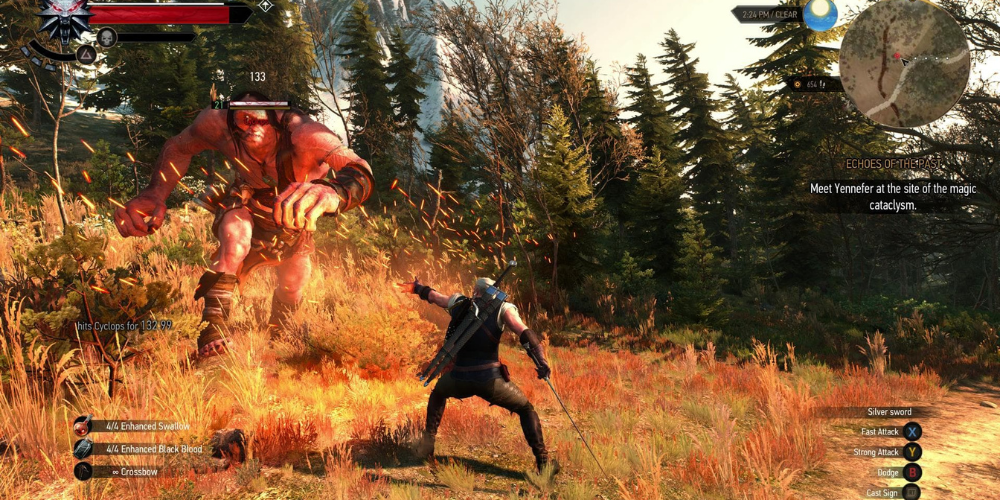 The Witcher 3 Wild Hunt gameplay