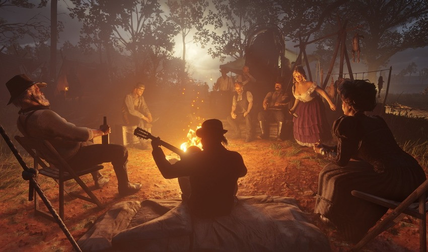 Red Dead Redemption 2 game screen