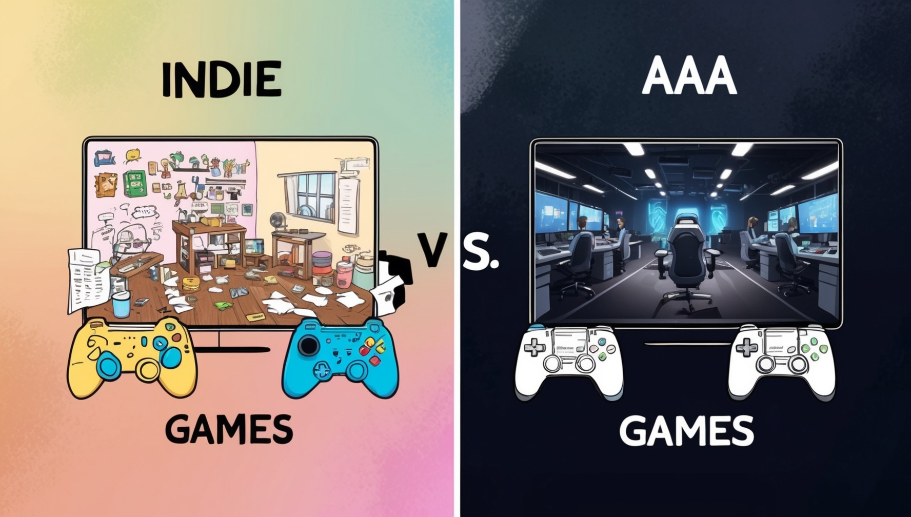 Indie Games vs AAA Games: An In-depth Comparison - News, rewiews and ...