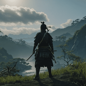 Cultural Representation in Ghost of Tsushima Logo